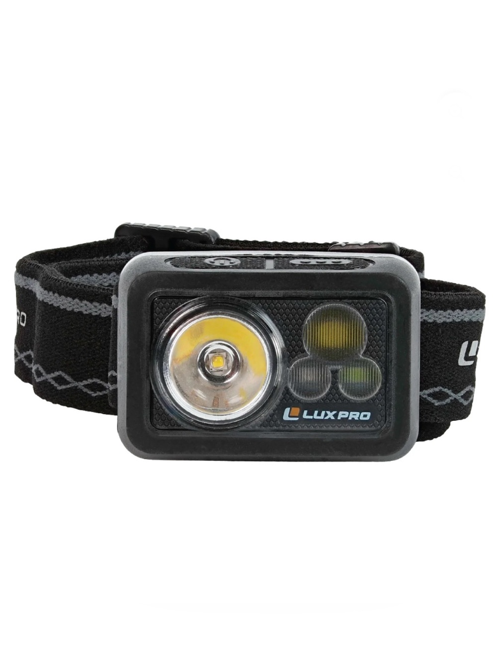 Black LED Headlamp - Compact Hands-Free Lighting waterproof portable bright